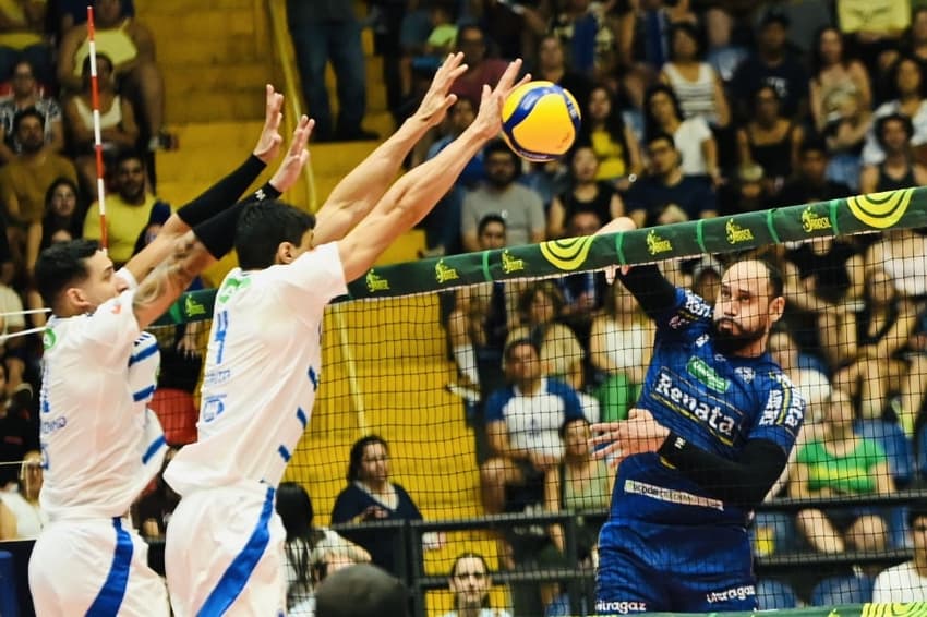 Cruzeiro e Campinas, líder e vice-líder da Superliga, decidiram a Copa Brasil no último fim de semana (Foto: Rafael de Paula/Usina de Ideias/CBV)