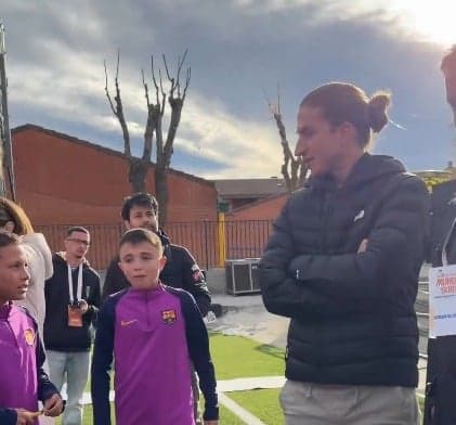 Filipe Luís durante jogo da base do Flamengo (Foto: Reprodução)