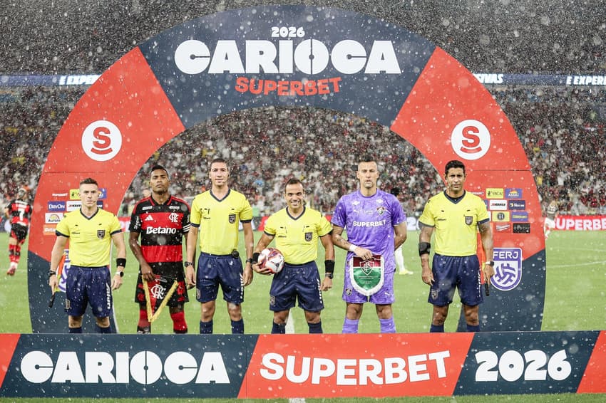 Flamengo e Fluminense se enfrentam na final do Campeonato Carioca (foto: Lucas Merçon/FFC)