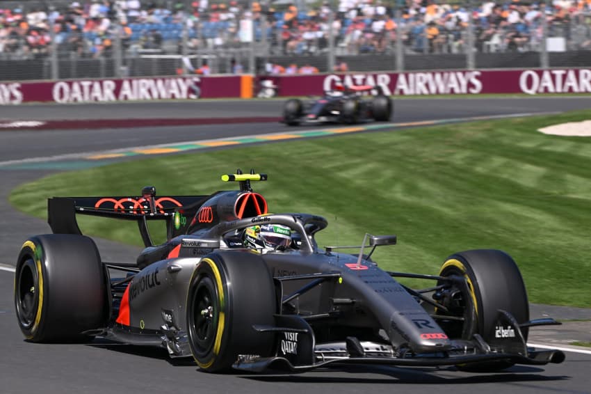 Gabriel Bortoleto na F1 2026 pela Audi (Foto: WILLIAM WEST / AFP)