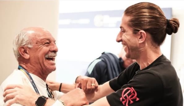 Maestro Júnior se posiciona contra a demissão de Filipe Luís (Foto: Reprodução/Instagram)