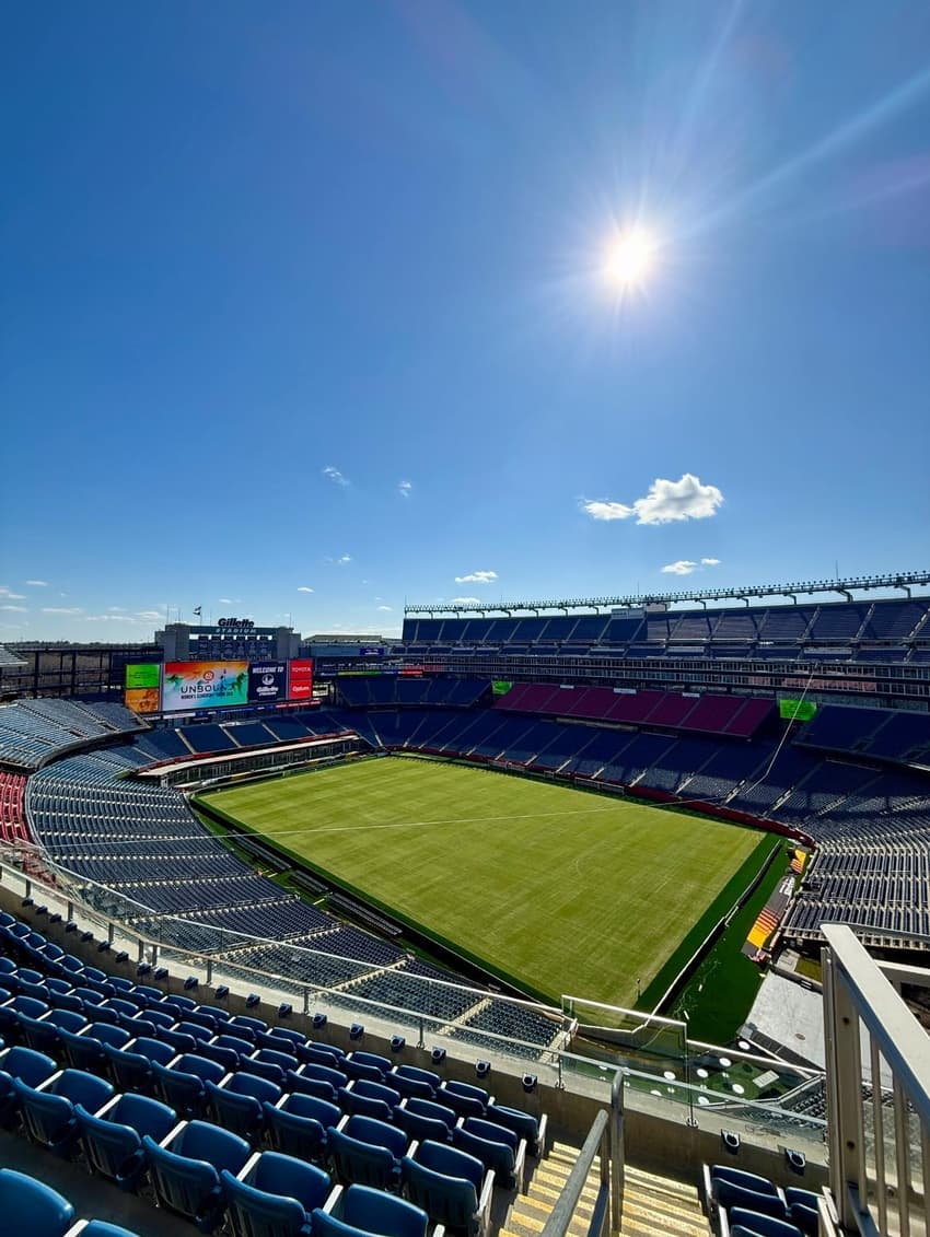 Gillette Stadium, em Boston, receberá o amistoso entre Brasil e França