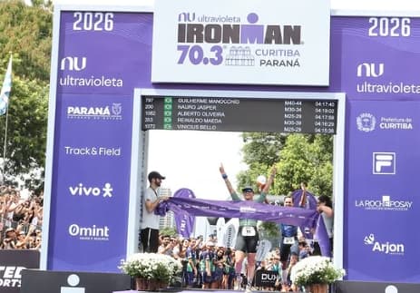 Pâmella Oliveira foi a campeã da prova em Curitiba (Reprodução)