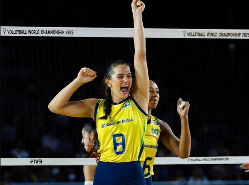 Julia Kudiess pela Seleção Brasileira (Foto: Reprodução/ Instagram)