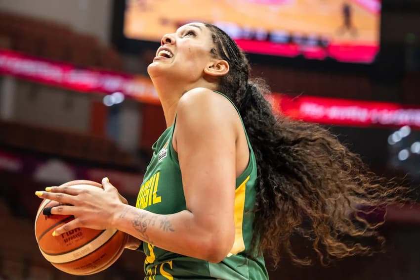 Kamilla Cardoso, da Seleção Brasileira Feminina de Basquete (Foto: Divulgação/FIBA)