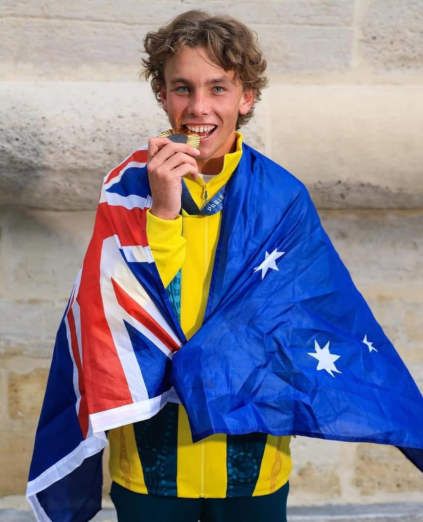 Keegan Palmer é duas vezes campeão olímpico