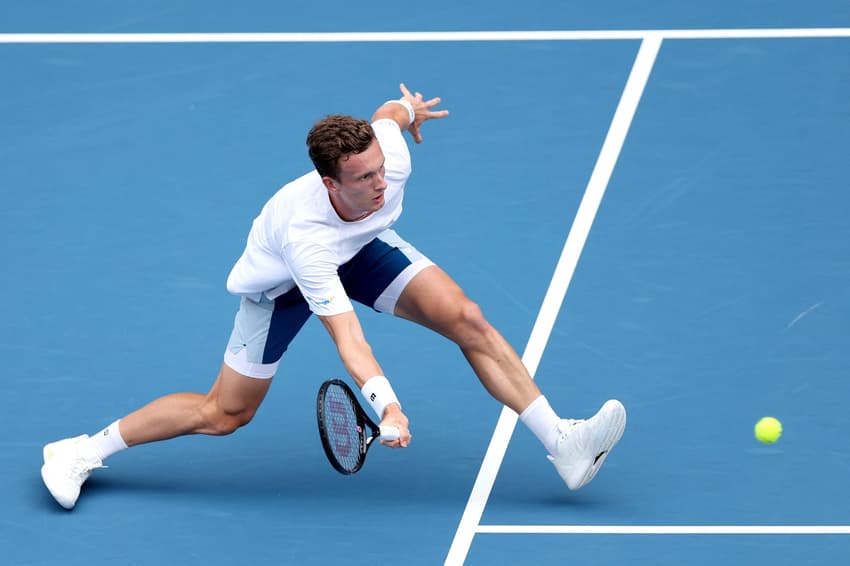Jiri Lehecka durante a final do Miami Open
