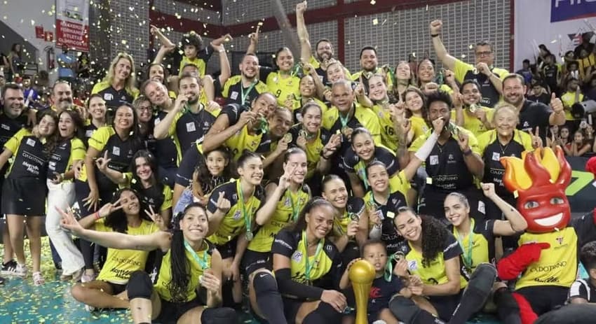 Mackenzie campeão da Superliga B Feminina 2024 (Foto: Divulgação/Mackenzie)