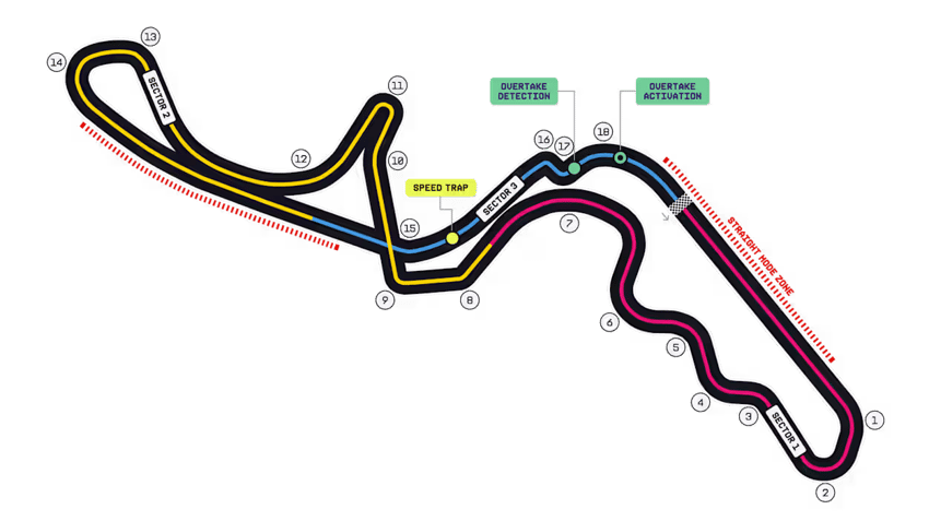 Circuito de Suzuka, palco do GP do Japão na F1 (Foto: Divulgação/F1)