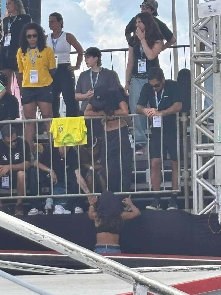 Rayssa lamenta última volta (Foto: Beatriz pinheiro)