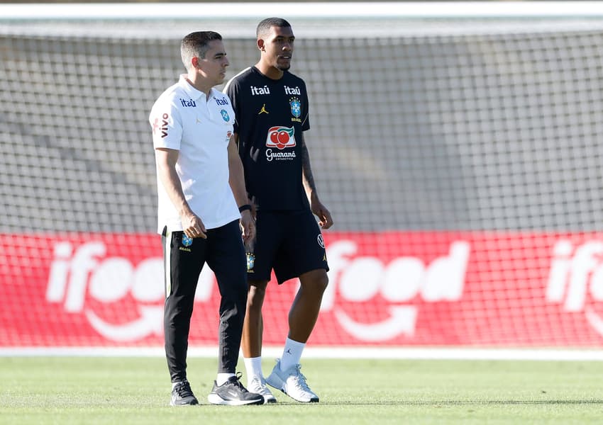 Rayan está recebendo primeira chance na Seleção Brasileira