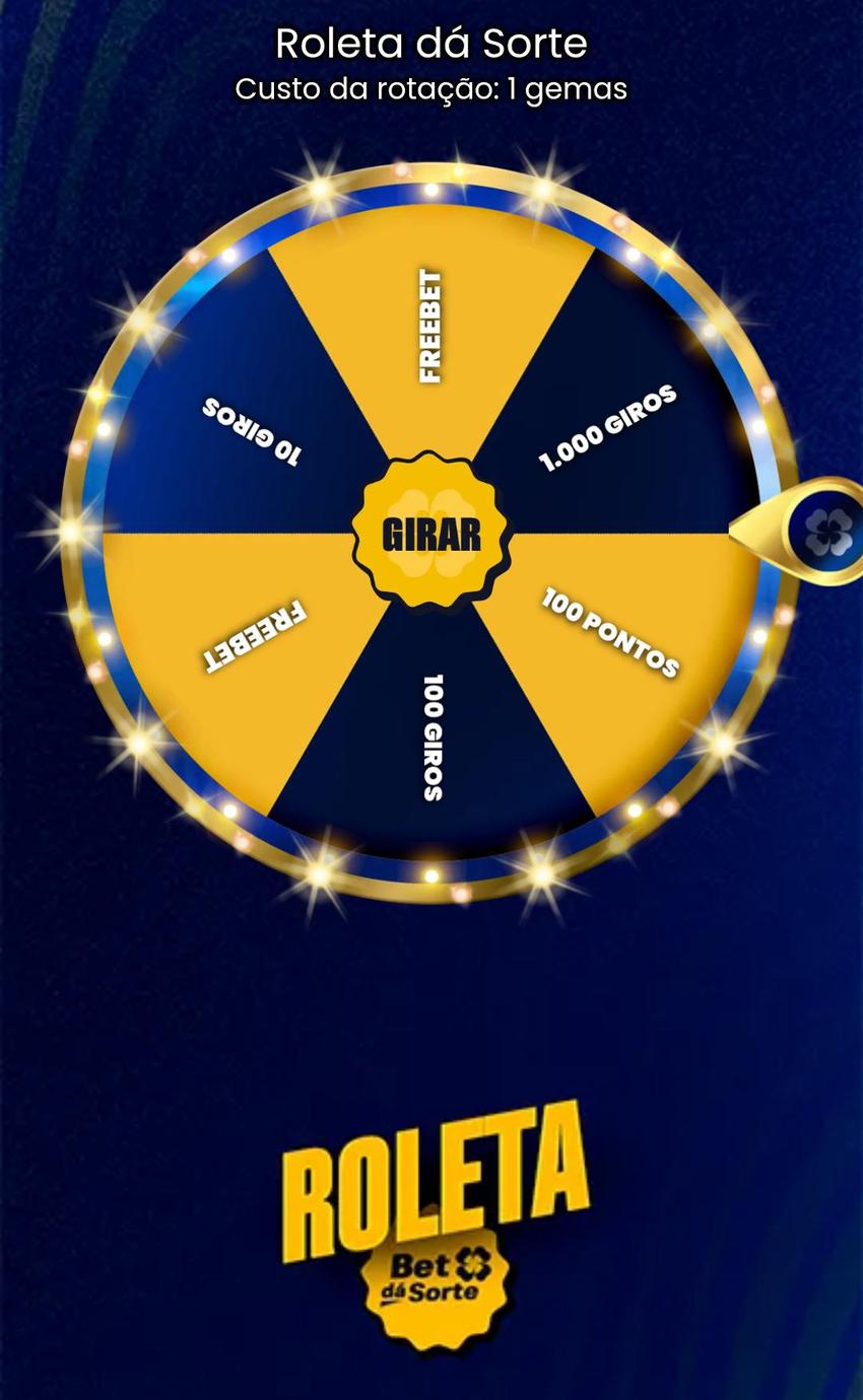 Captura de tela da Roleta Dá Sorte com freebet na Bet Dá Sorte.