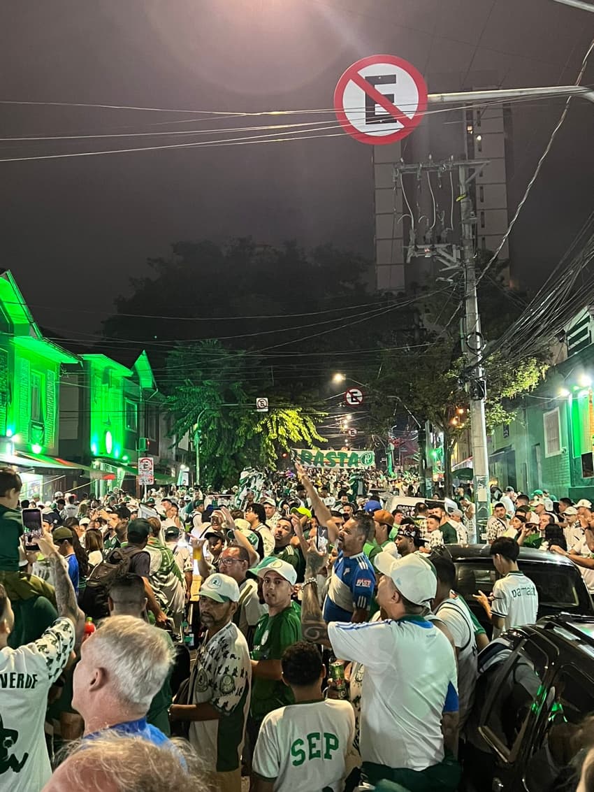 Torcida do Palmeiras no Allianz Parque (Foto: Rafaela Cardoso/Lance!)