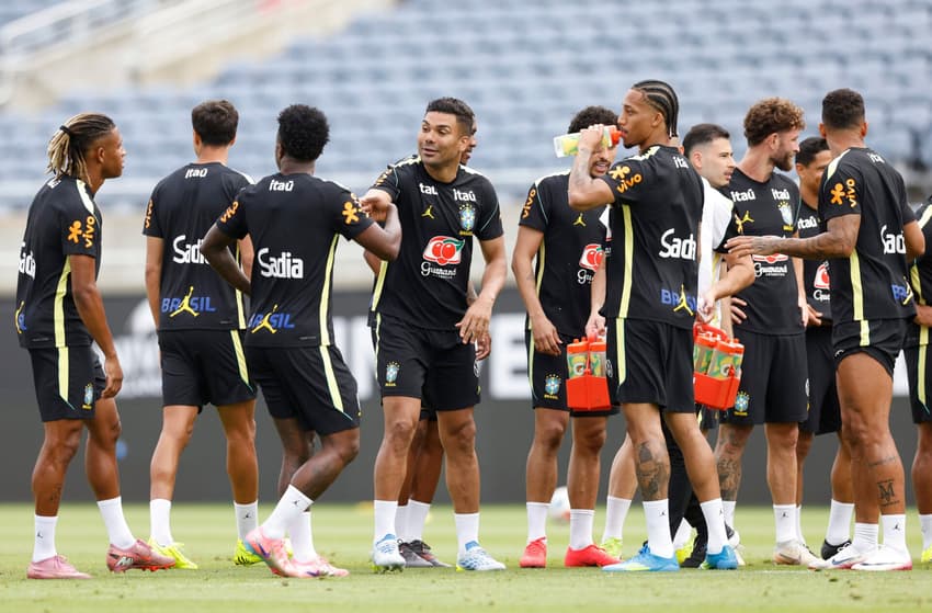 Último treino da Seleção antes do amistoso entre Brasil  e Croácia