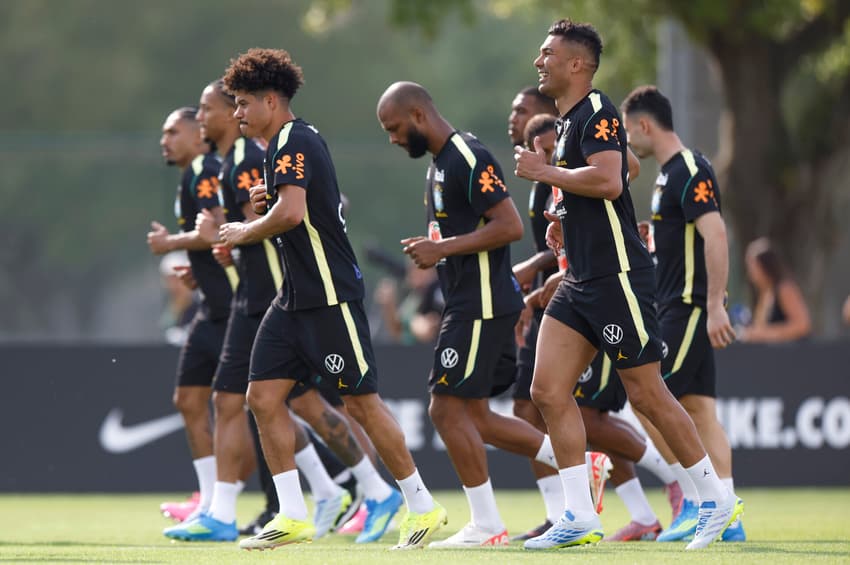 Treino da Seleção Brasileira em Orlando