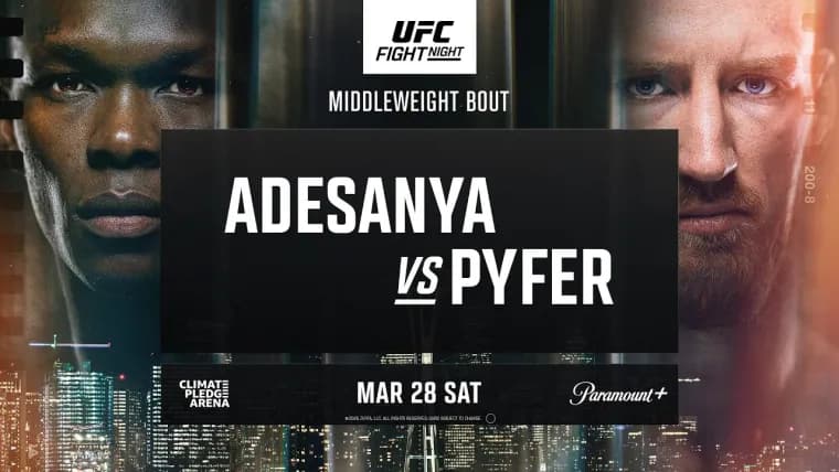 Card oficial do UFC Seattle (Foto: Divulgação)