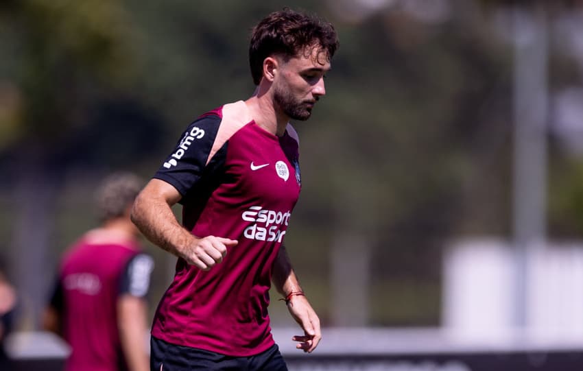 Pedro Milans é uma das novidades na escalação Fernando Diniz, técnico do Corinthians (Foto: Rodrigo Coca/Agência Corinthians)
