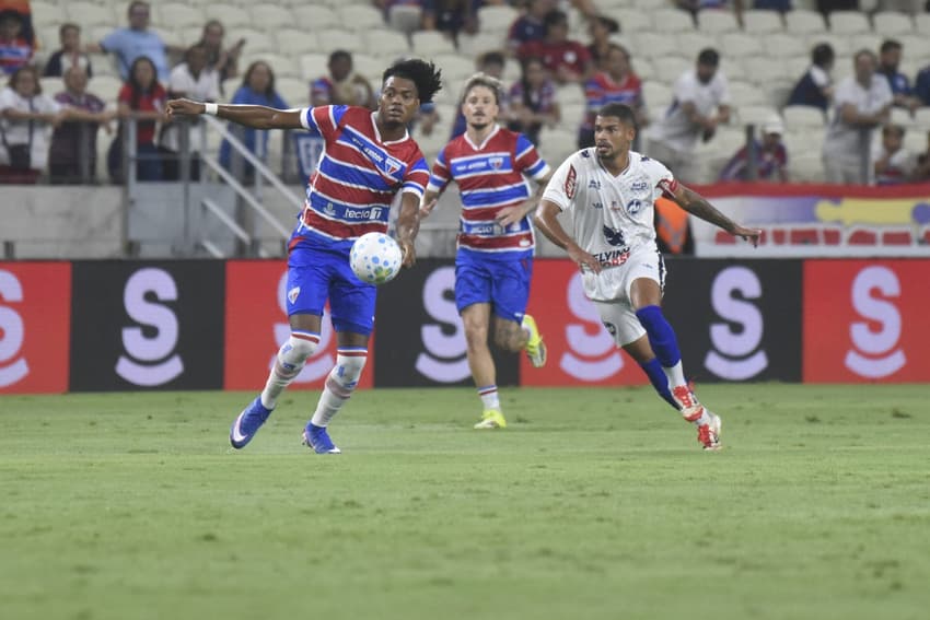 GB está emprestado pelo Vasco ao Fortaleza até o final de 2026 (Foto: Caio Rocha/Ofotográfico/Folhapress)