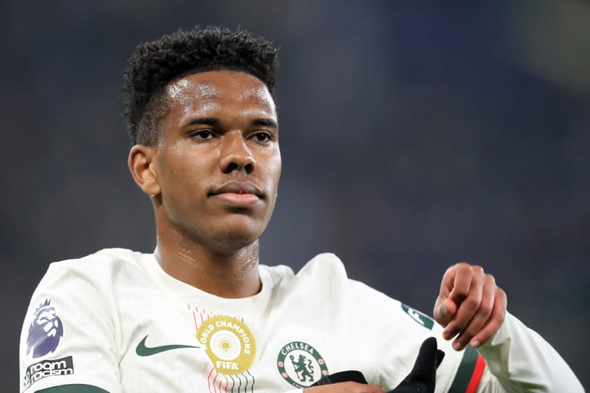 Estêvão em ação pelo Chelsea (Foto: DiaEsportivo/Folhapress)