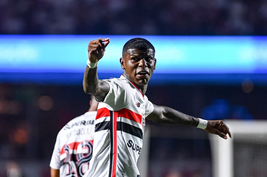 Arboleda veste a camisa do São Paulo desde 2023 (Foto: Roberto Casimiro /Fotoarena/Folhapress) ORG XMIT: 2909633