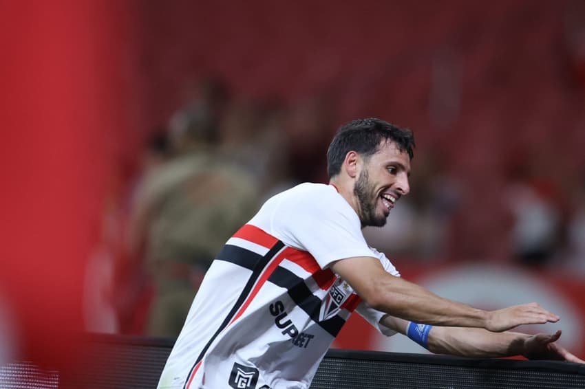 Calleri marcou o único gol do Tricolor no confronto (Foto: Edu Andrade/Fatopress/Folhapress)