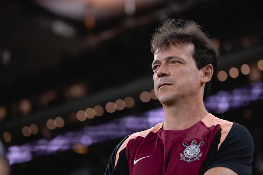 Fernando Diniz, técnico do Corinthians (Foto: Ettore Chiereguini/AGIF/Folhapress)
