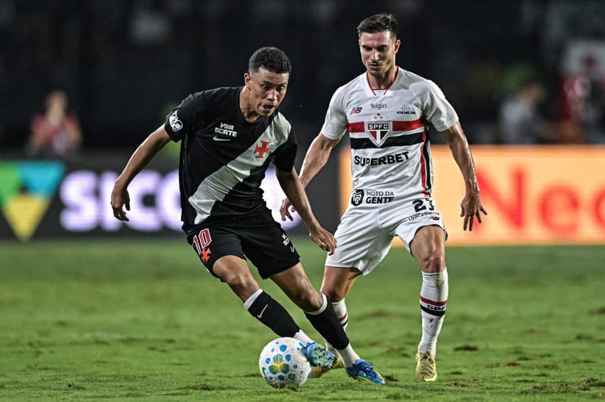 São Paulo abre, mas Vasco consegue virar o jogo no segundo tempo (Foto: André Fabiano/Código 19/Folhapress)