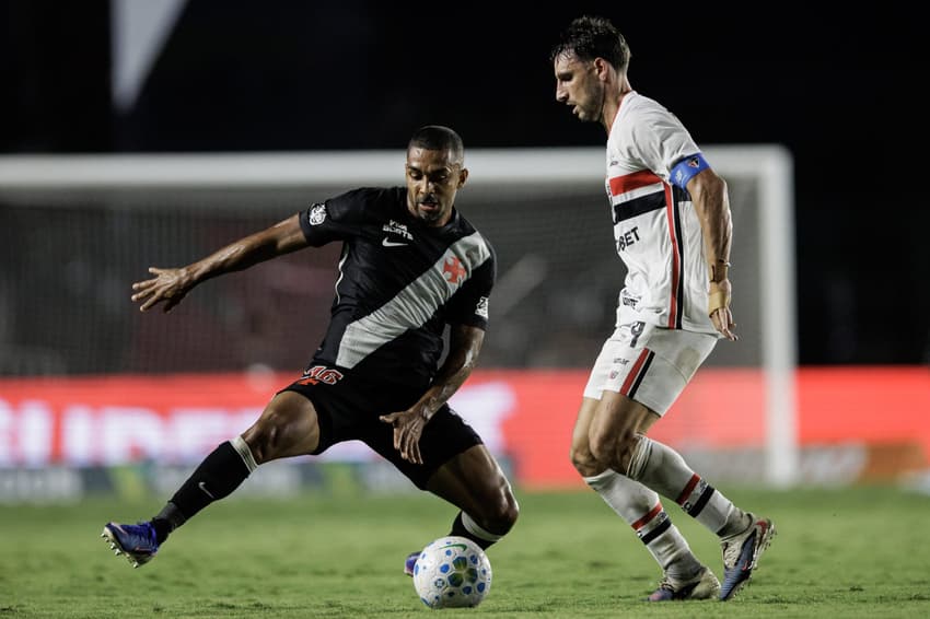Paulo Henrique na partida entre Vasco e São Paulo (Foto: Andre Mourao/AGIF/Folhapress)