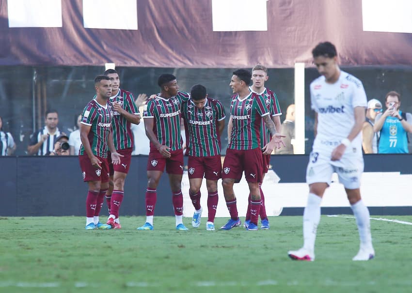 Fluminense venceu o Santos pela 12ª rodada do Brasileirão (Foto: Mauricio De Souza/AGIF/Folhapress)
