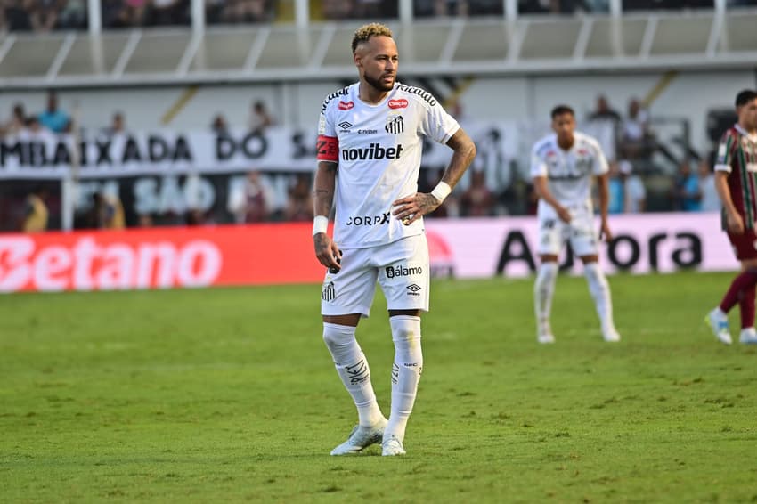 Santos perdeu para o Fluminense na Vila Belmiro (Foto: Jota Erre/AGIF/Folhapress)