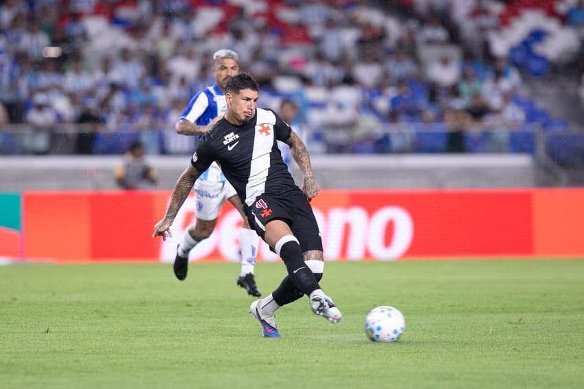 Saldivia na partida entre Vasco e Paysandu (Foto: Andrey Siqueira/MyPhoto Press/Folhapress)