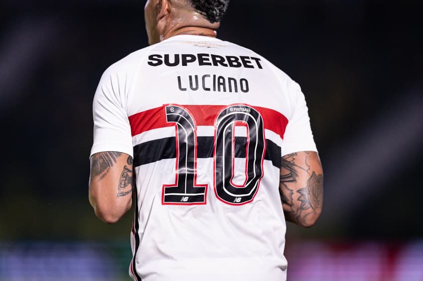 Luciano anotou o gol de cabeça aos 30 minutos do segundo tempo. (Foto: Victor Froes/Agencia F8/Folhapress)