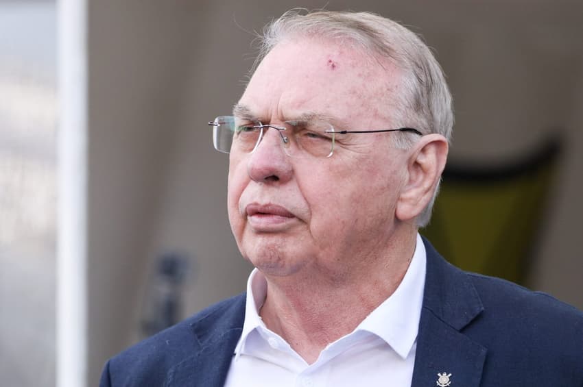 Osmar Stabile, presidente do Corinthians (Foto: Marina Uezima/Brazil Photo Press/Folhapress)