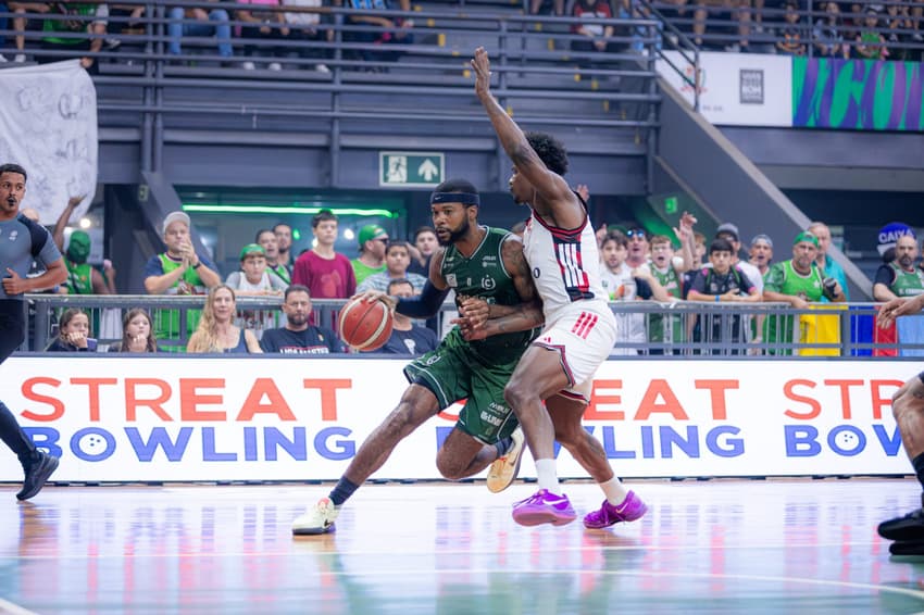 União Corinthians x Flamengo nos playoffs do NBB 2025/26 (Foto: Vinicius Molz Schubert / @vinicius_schubert)