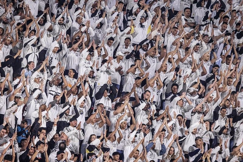 Torcida do Santos em partida diante do Juventude, no Morumbis. (Foto: Raul Baretta/ Santos FC)