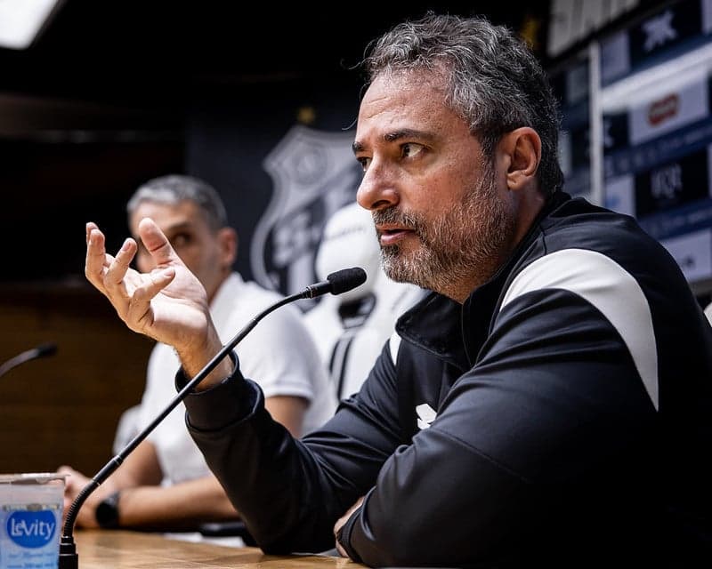 Alexandre Mattos foi anunciado pelo Santos no dia 5 de junho. (Foto: Raul Baretta/ Santos FC)