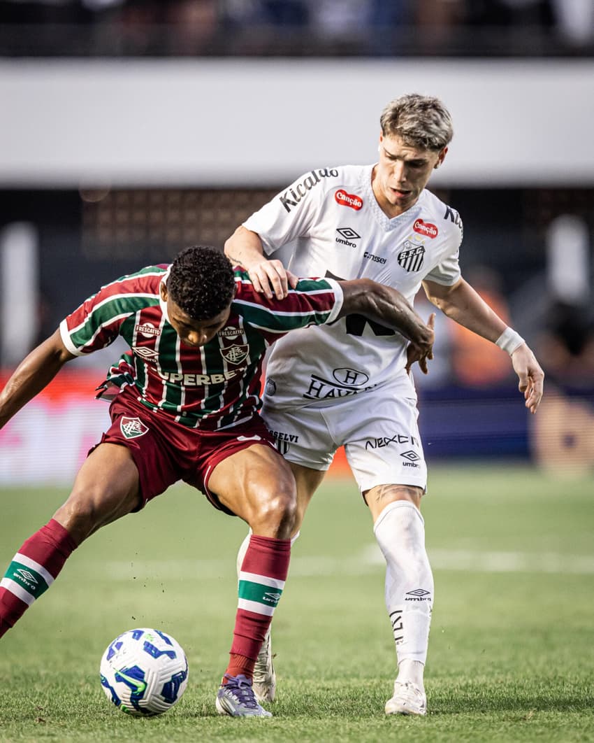 Santos e Fluminense se enfrentam 30 vezes pelo Brasileirão desde 2003 (Fotos: Raul Baretta/ Santos FC)