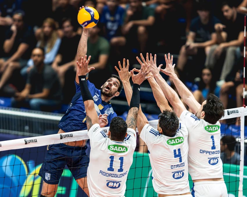 Minas x Sada Cruzeiro pela Superliga Masculina 25/26 (Foto: Felipe Deslandes/MTC)