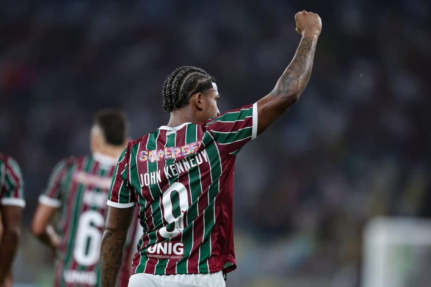 John Kennedy abriu o placar para o Fluminense (Foto: Marcelo Gonçalves / Fluminense F.C)