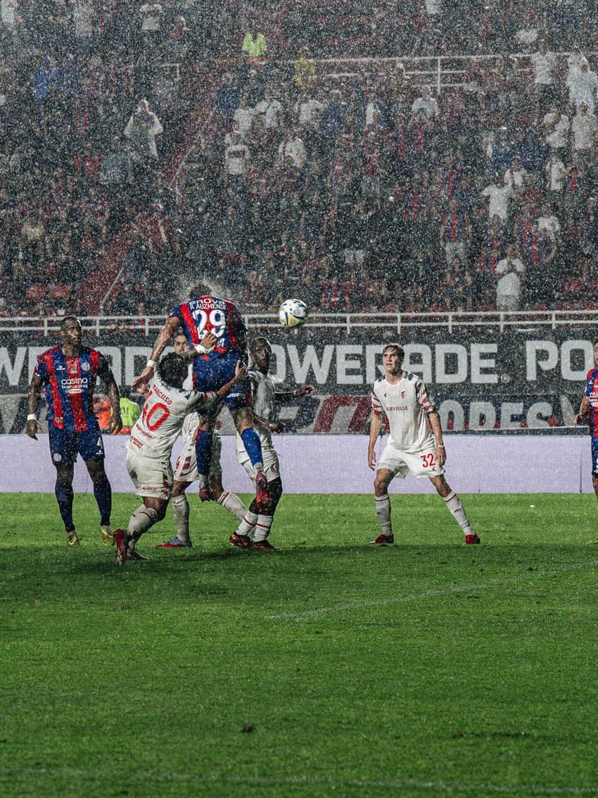 San Lorenzo bate Estudiantes dentro de casa na liga argentina (Foto: Divulgação San Lorenzo)