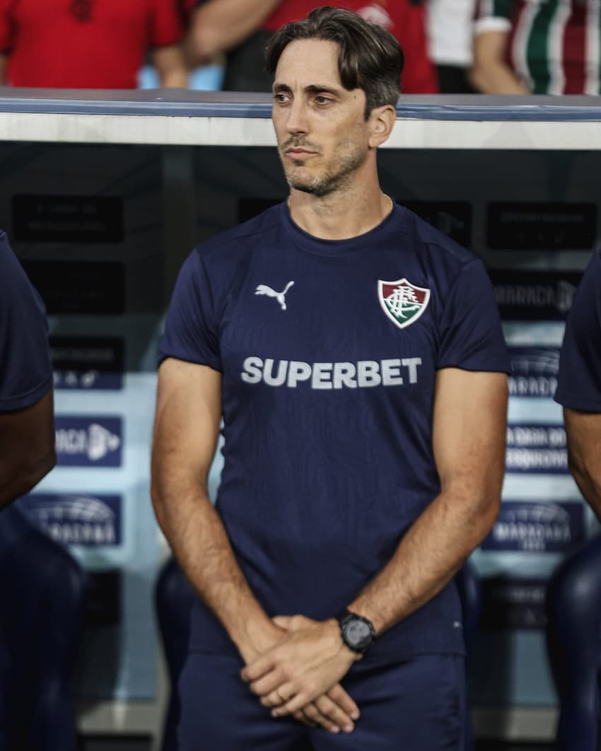Luis Zubeldía é o técnico do Fluminense (Foto: Lucas Merçon/ Fluminense FC)