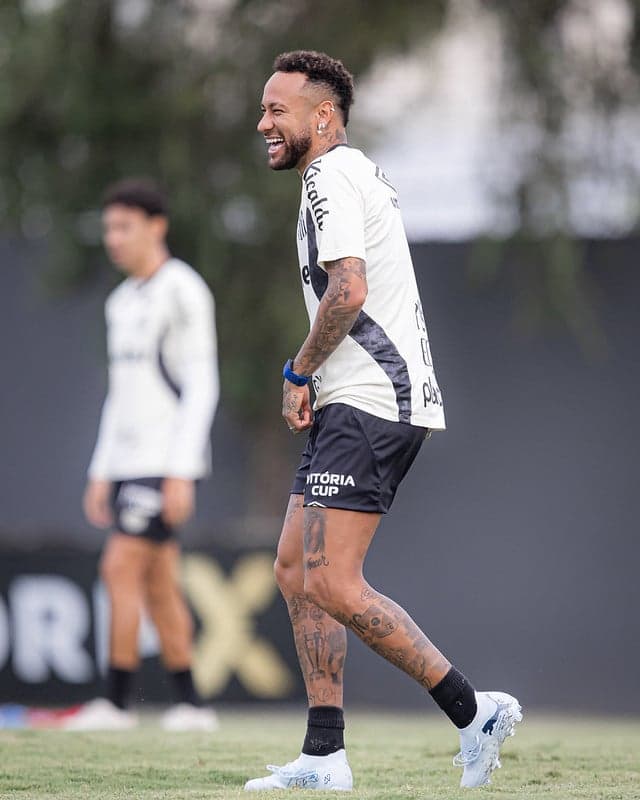 Neymar acumula 7 jogos nesta temporada pelo Santos. (Foto: Raul Baretta/ Santos FC)