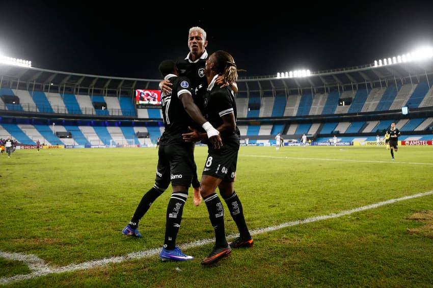Danilo fez o gol da vitória do Botafogo sobre o Racing (Foto: Vítor Silva/Botafogo)