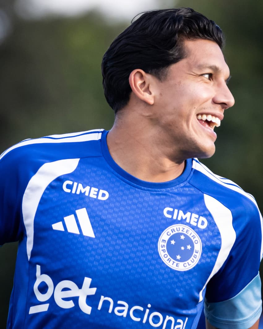 Treino, na Toca 2 (Foto: Gustavo Aleixo/Cruzeiro) 