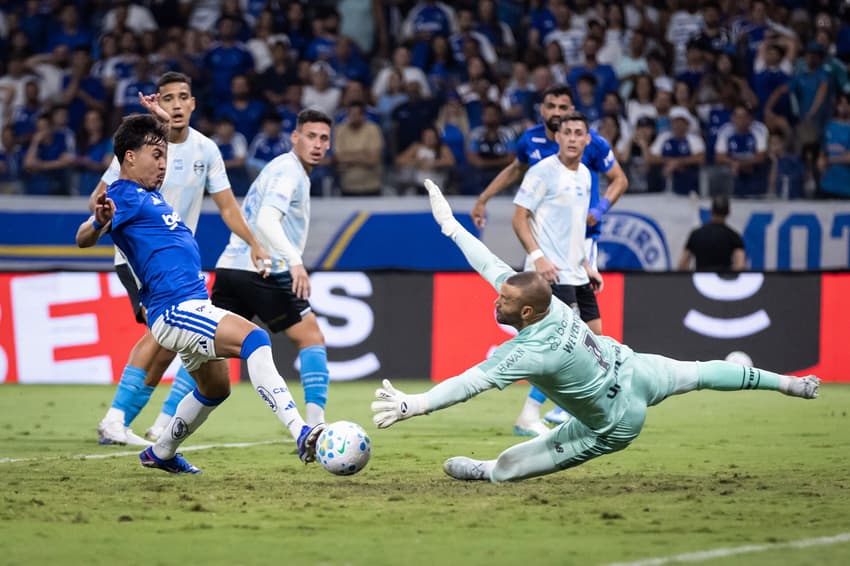Cruzeiro x Grêmio, no Mineirão (Foto: Gustavo Aleixo/Cruzeiro) 