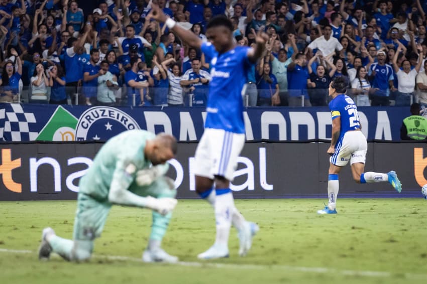 Cruzeiro x Grêmio, no Mineirão (Foto: Gustavo Aleixo/Cruzeiro) 