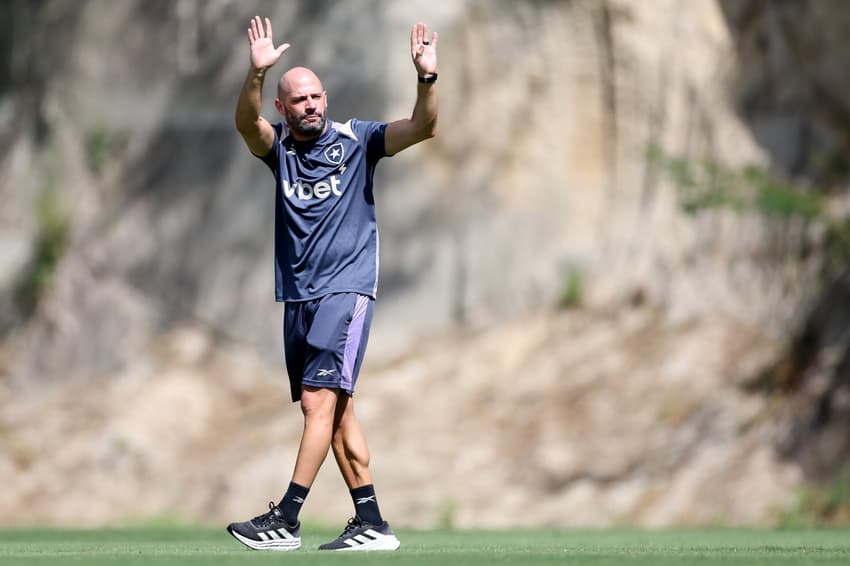 Franclim Carvalho é o técnico do Botafogo (Foto: Vítor Silva/Botafogo)