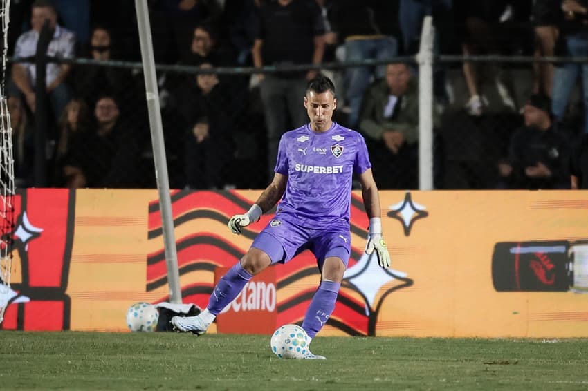 Fábio em ação em Operário x Fluminense (Foto: Marcelo Gonçalves/ Fluminense FC)
