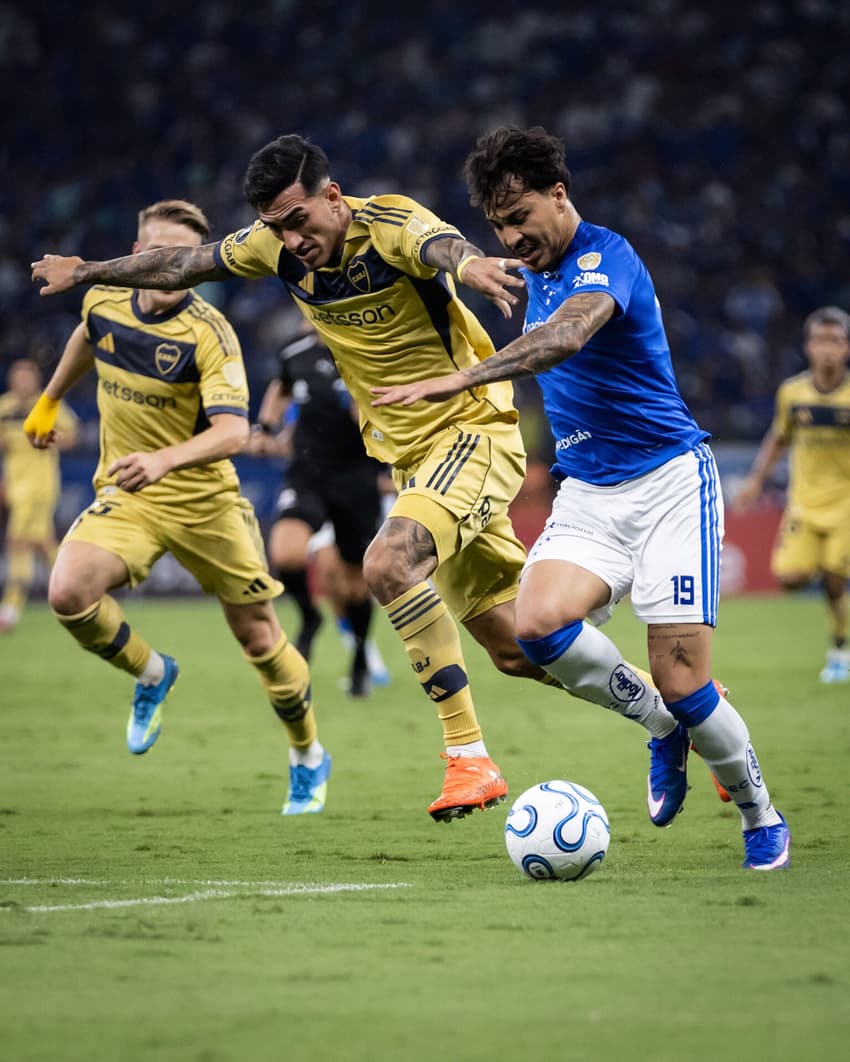 Cruzeiro x Boca (Foto: Gustavo Aleixo/Cruzeiro)  