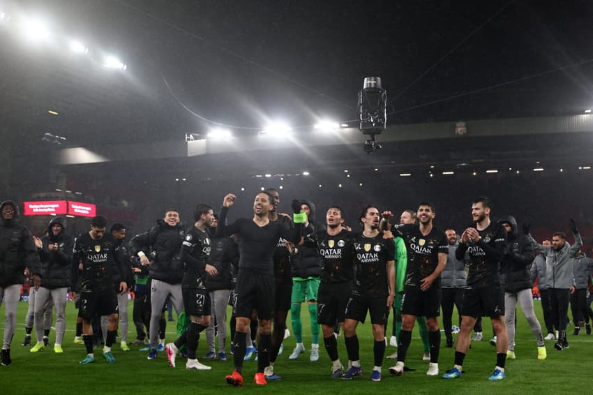 PSG eliminou o Liverpool na Champions League (Foto: Franck FIFE / AFP)